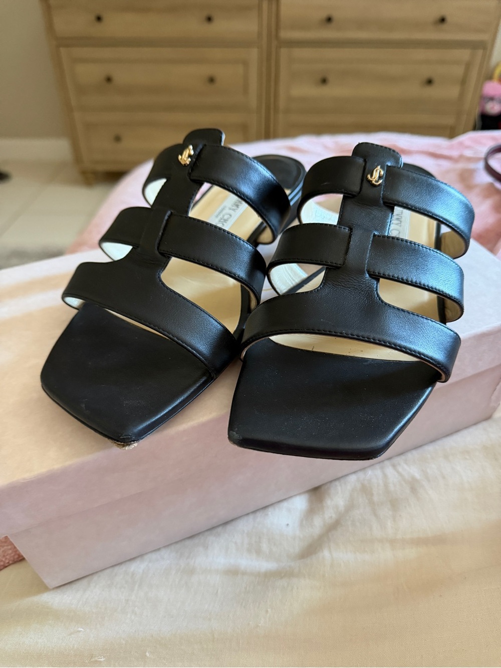 Jimmy Choo Leni Mule flat